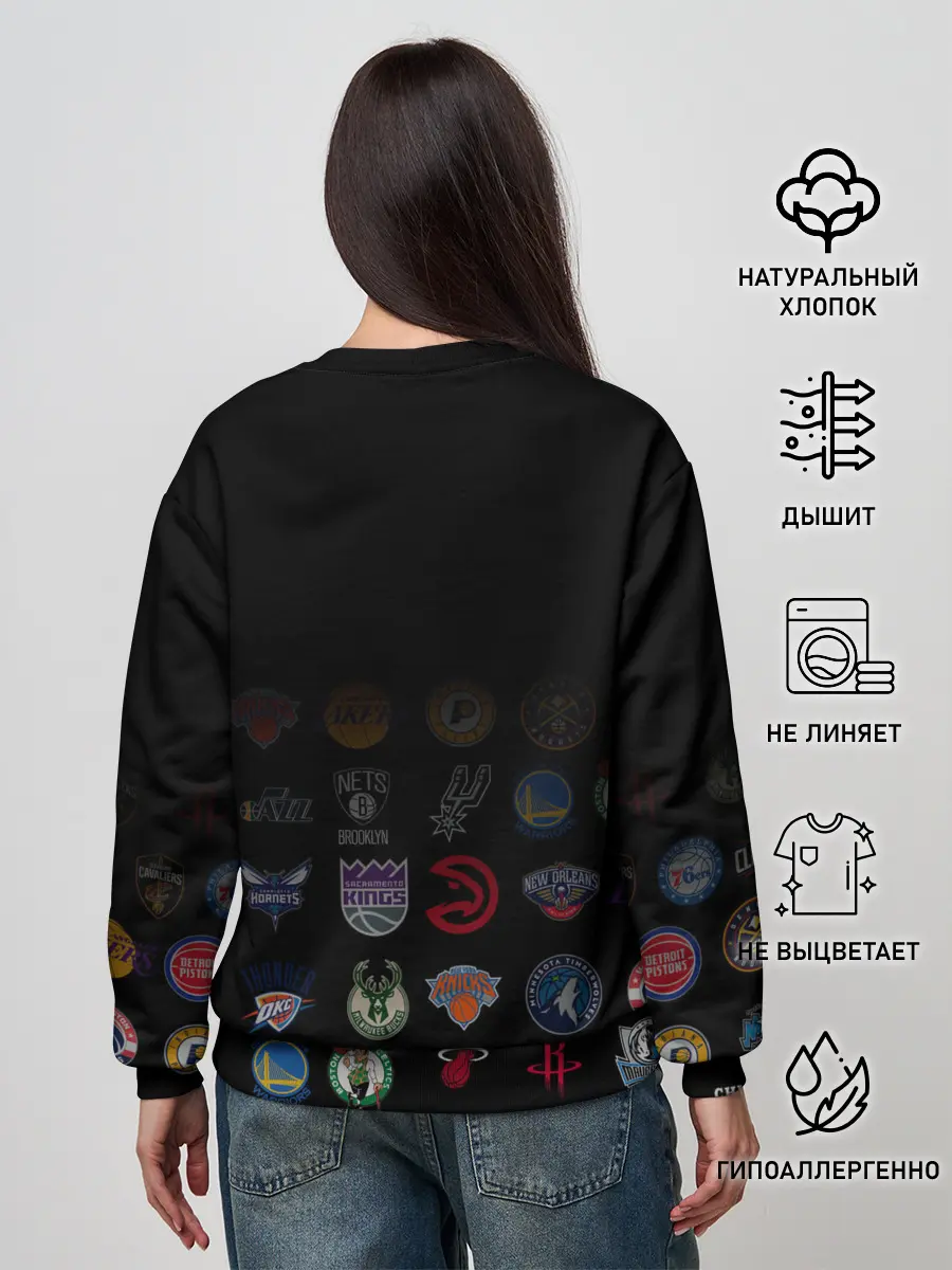 Женский свитшот / Milwaukee Bucks