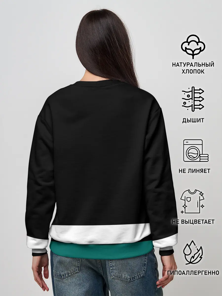 Женский свитшот / Анахайм Дакс