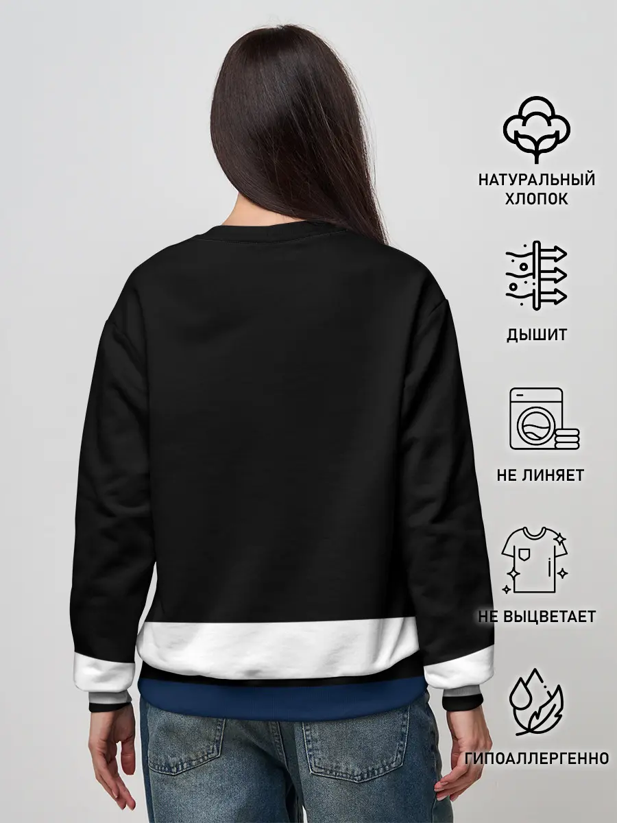 Женский свитшот / Эдмонтон Ойлерз