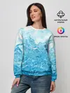 Женский свитшот / Лёд