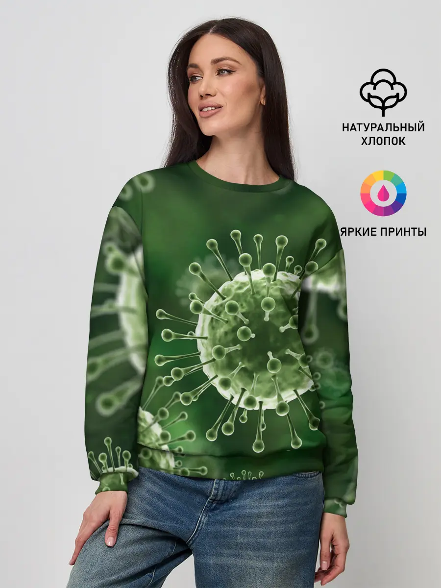 Женский свитшот / COVID-19