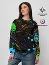 Женский свитшот / БРЫЗГИ КРАСОК