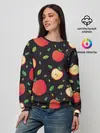 Женский свитшот / Яблочный узор
