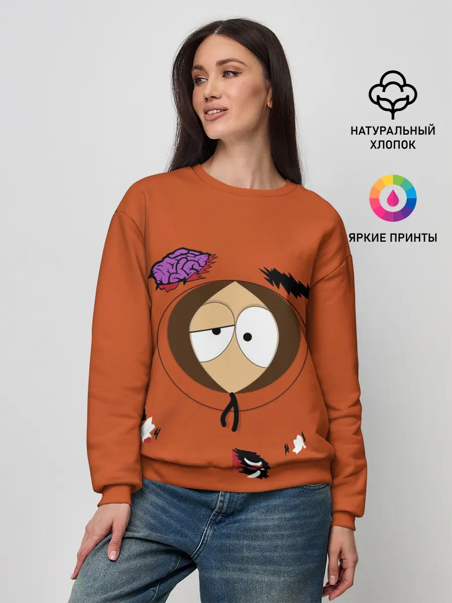 Женский свитшот / South Park. Dead Kenny