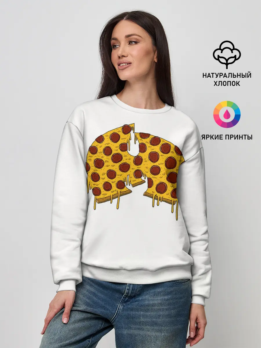 Женский свитшот / Pizza Clan
