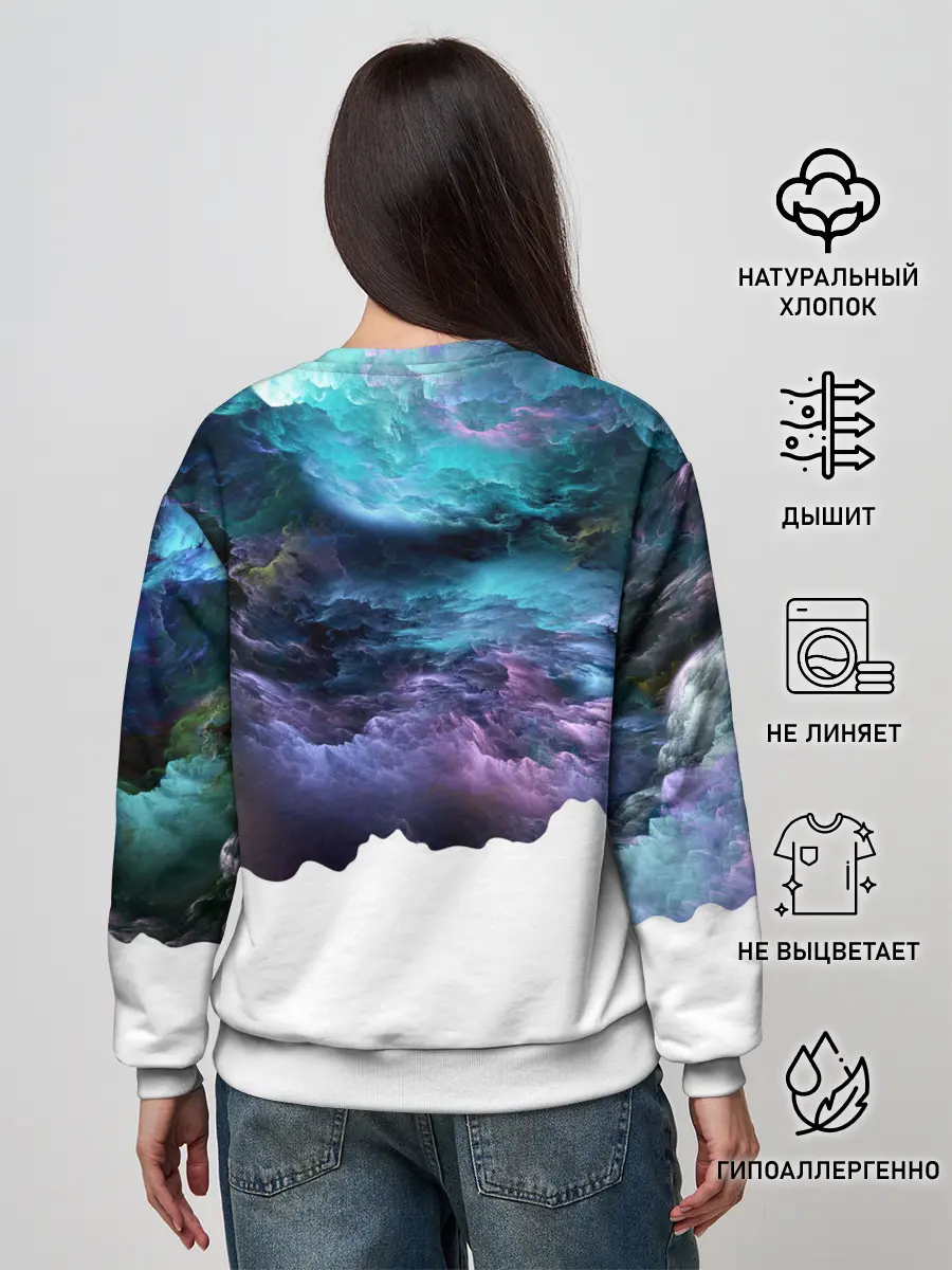 Женский свитшот / Smoky dreams