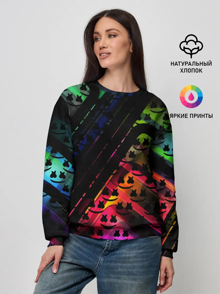 Женский свитшот / MARSMELLO GRADIENT