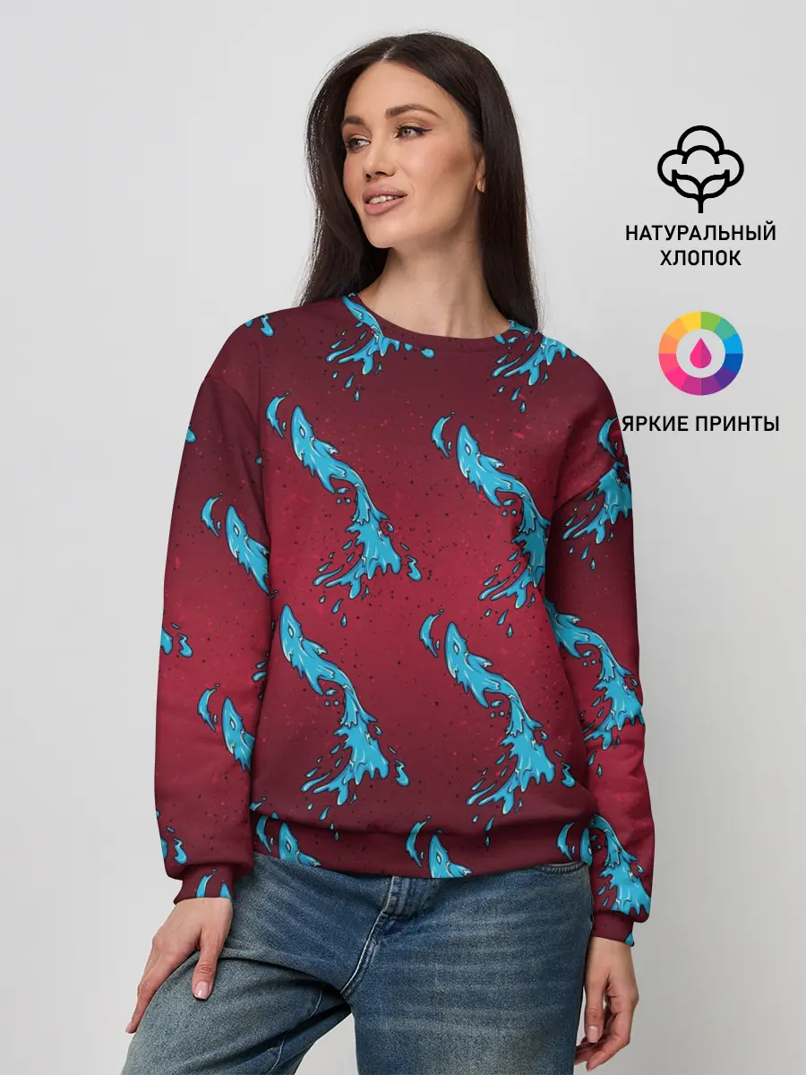 Женский свитшот / ДУХ ВОДЫ