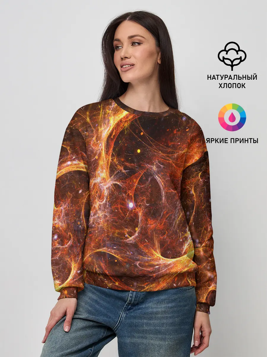 Женский свитшот / КОСМОС