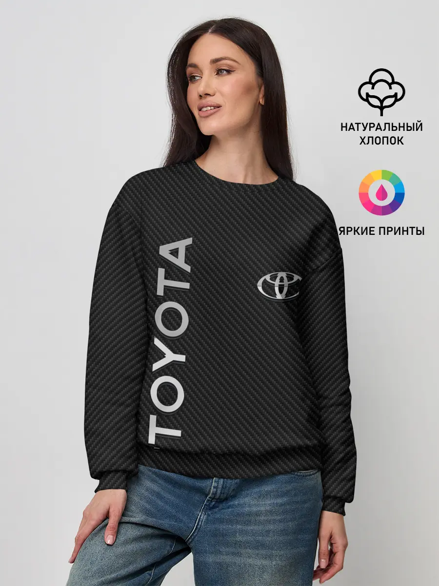 Женский свитшот / Toyota CARBON