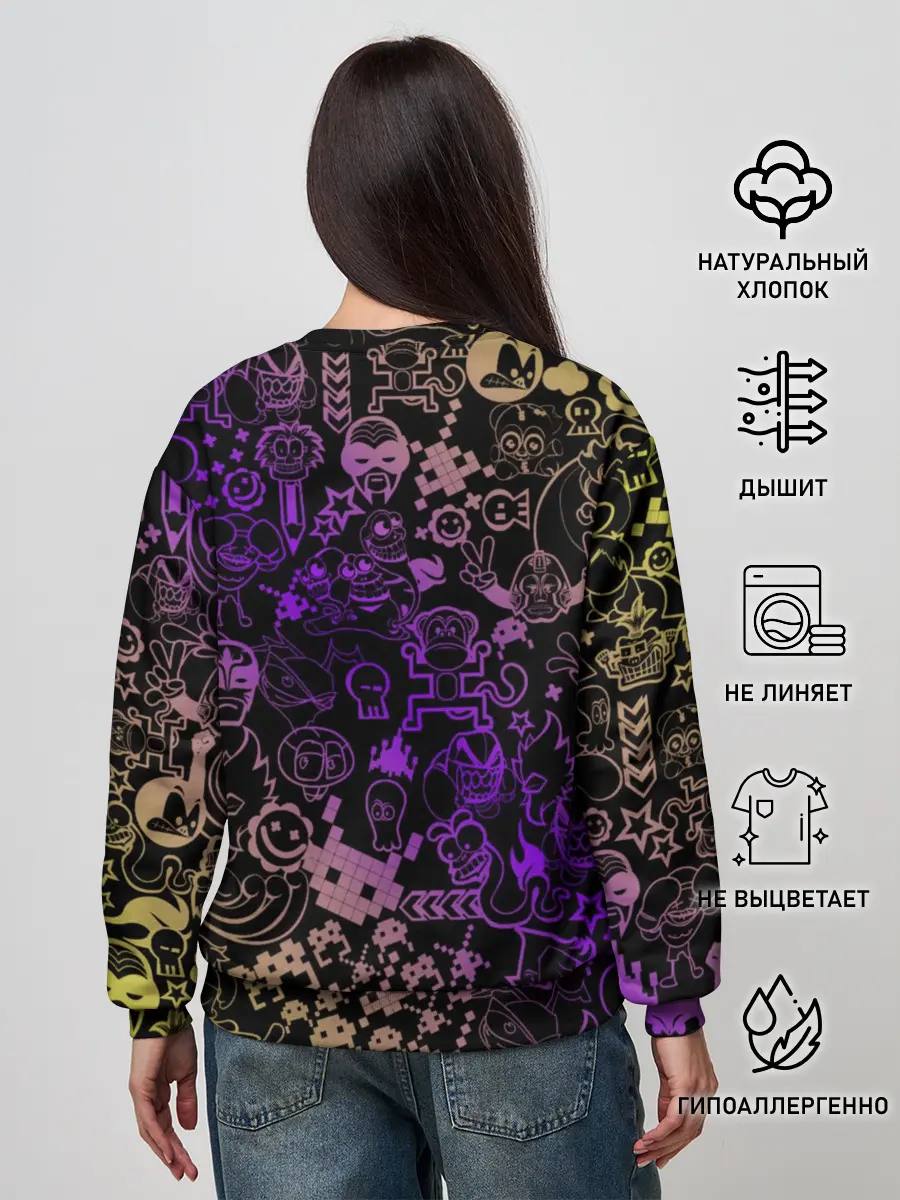 Женский свитшот / Игры