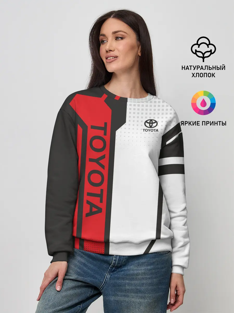 Женский свитшот / Toyota Driver team