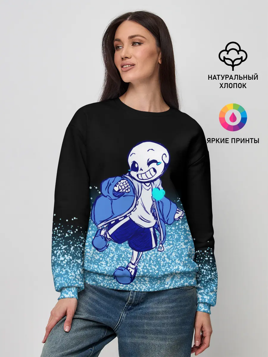 Женский свитшот / Undertale