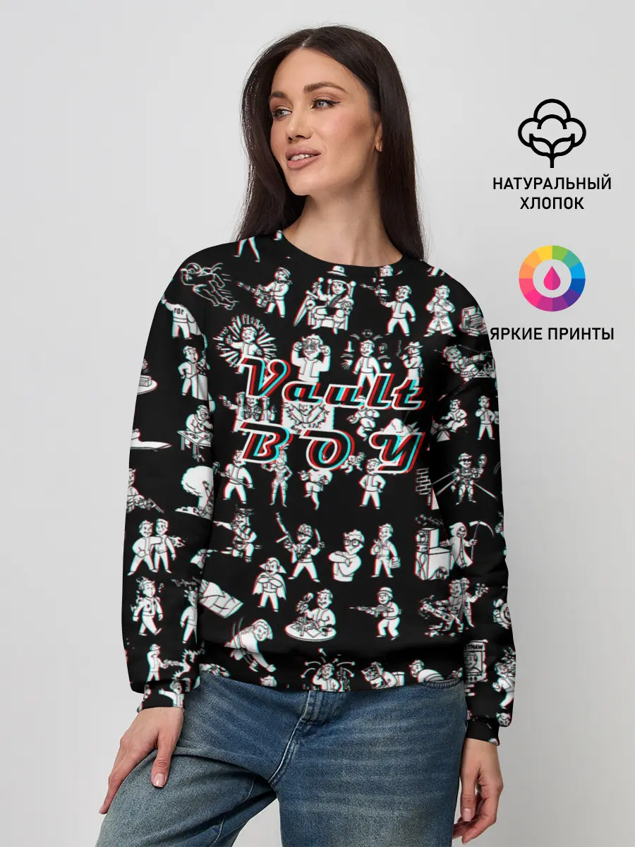 Женский свитшот / Vault Boy