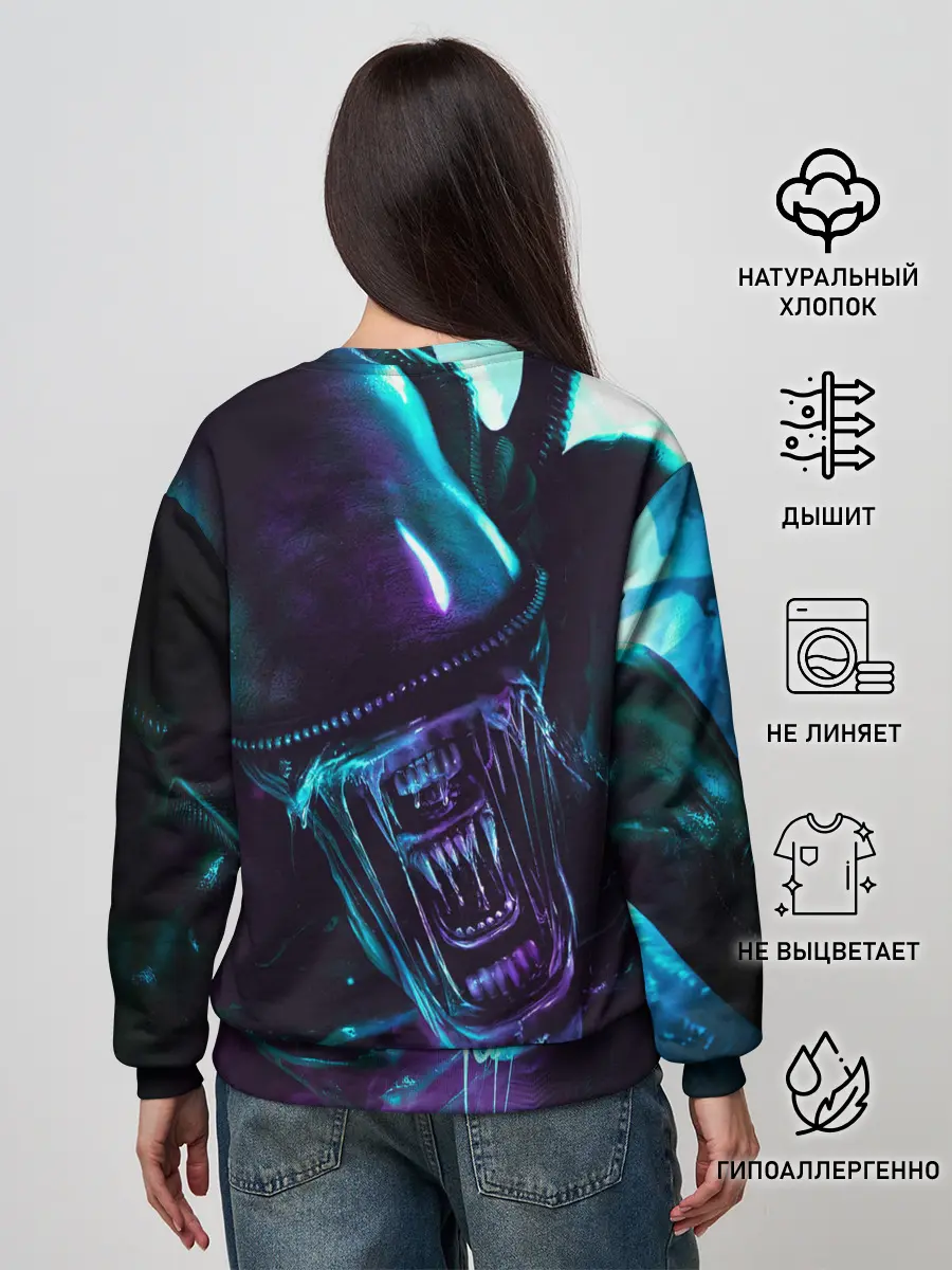 Женский свитшот / ЧУЖОЙ