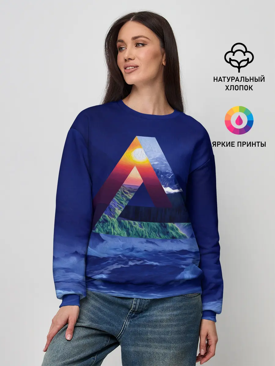 Женский свитшот / TWISTED REALITY