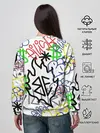 Женский свитшот / BILLIE EILISH GRAFFITI