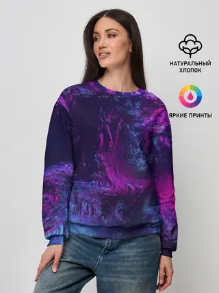 Женский свитшот / Неон