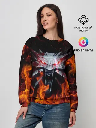Женский свитшот / ВЕДЬМАК