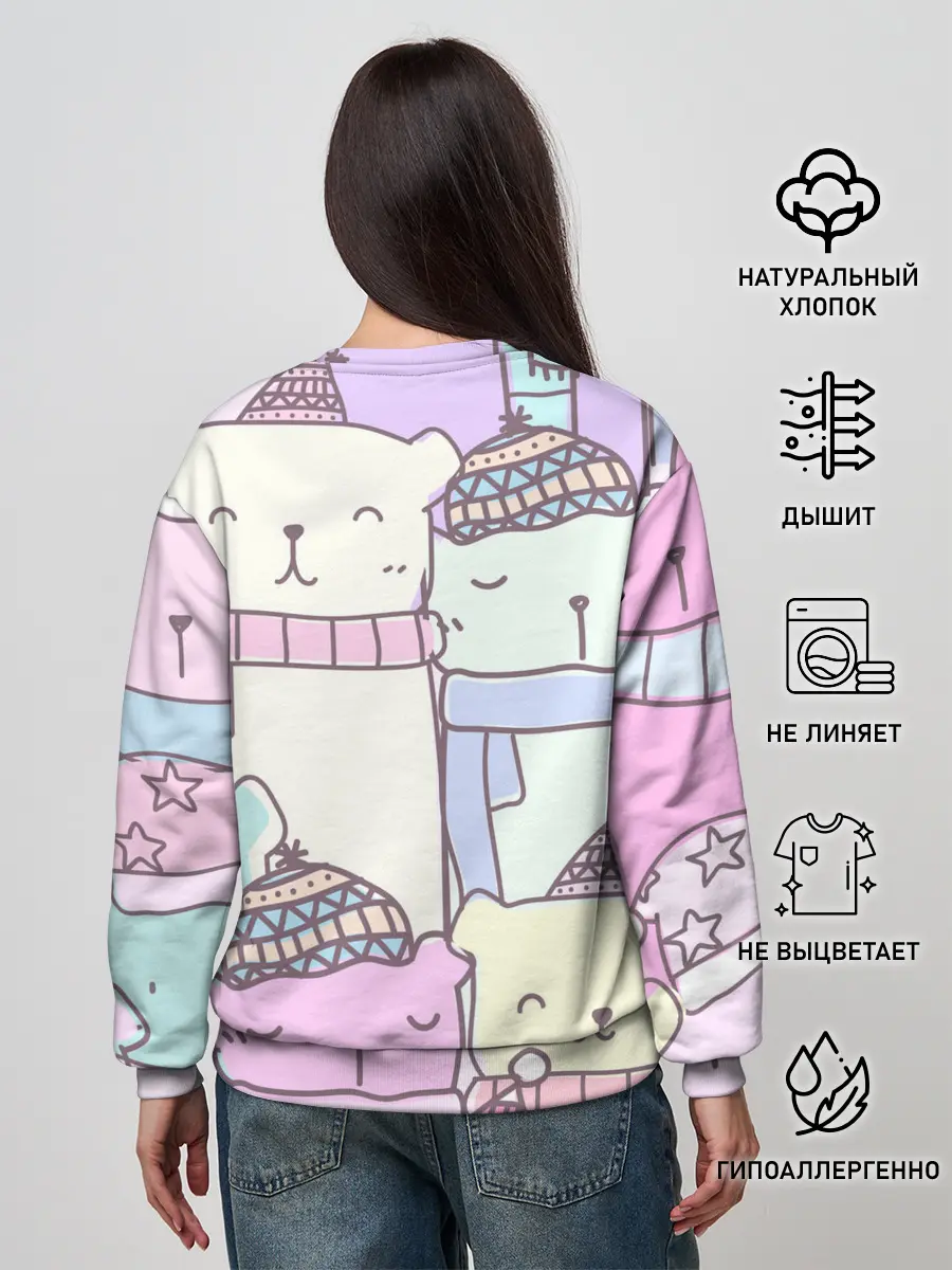 Женский свитшот / Каваи