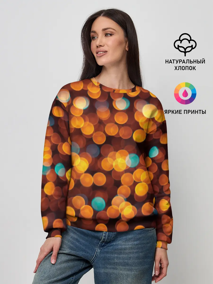 Женский свитшот / Боке