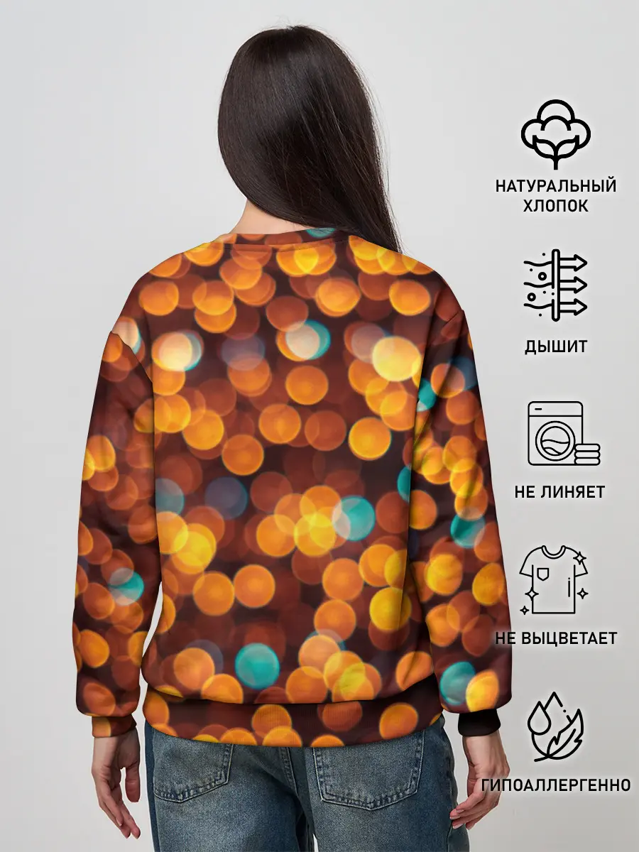 Женский свитшот / Боке