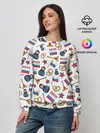Женский свитшот / РОССИЯ УЗОР
