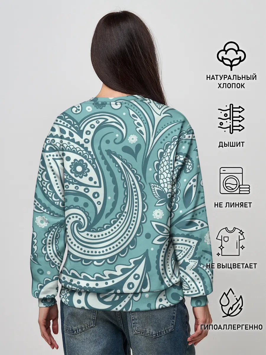 Женский свитшот / Узоры