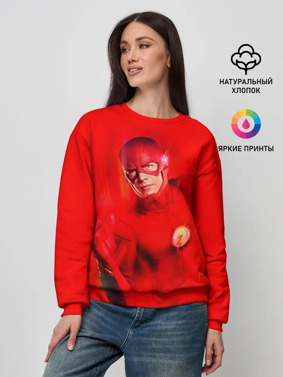 Женский свитшот / The Flash