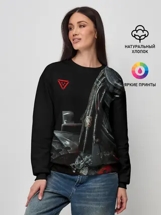 Женский свитшот / PREDATOR: HUNTING GROUNDS.