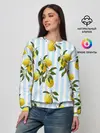 Женский свитшот / Лимоны