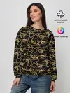 Женский свитшот / Завитушки и цепи