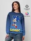 Женский свитшот / Соник