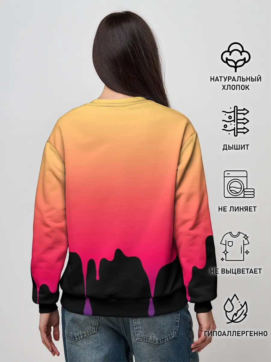 Женский свитшот / CS GO GRADIENT