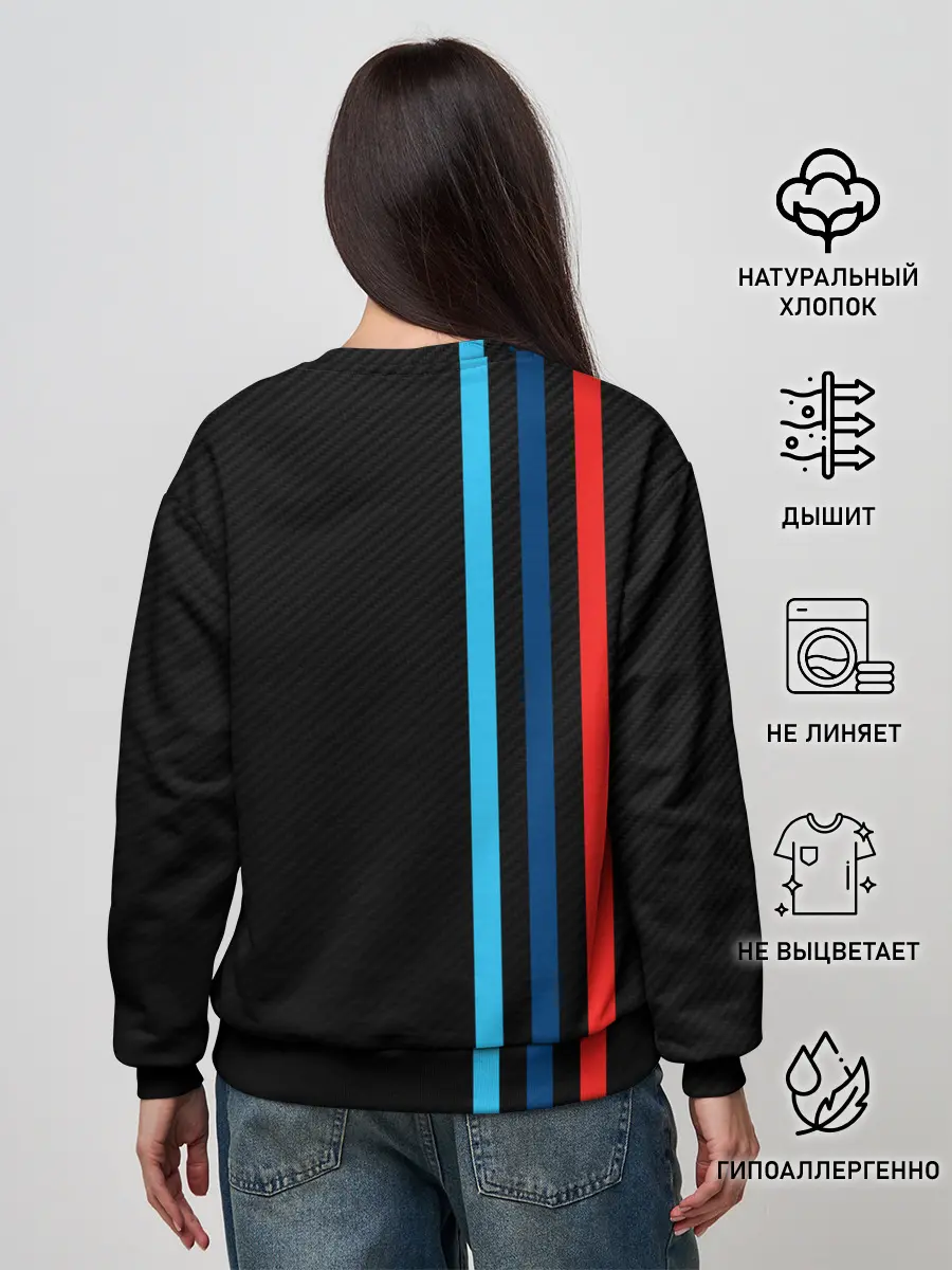 Женский свитшот / BMW M SPORT CARBON