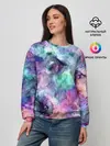 Женский свитшот / Color splashes