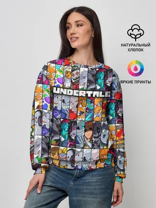 Женский свитшот / UNDERTALE