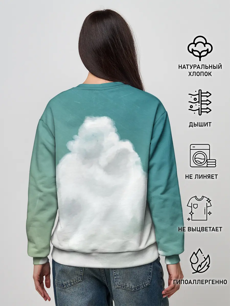 Женский свитшот / Хаул, Софи, Кальцифер и другие