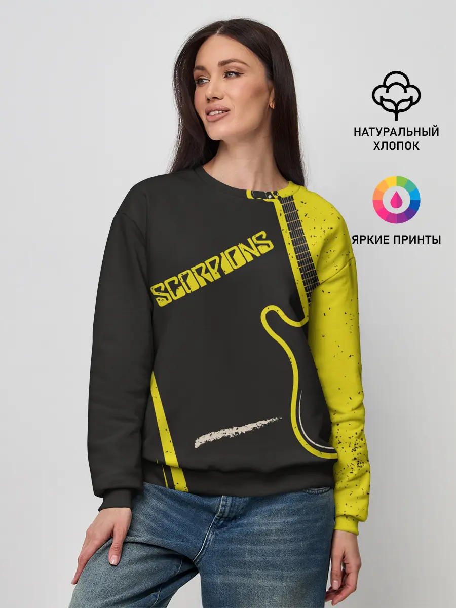 Женский свитшот / Scorpions