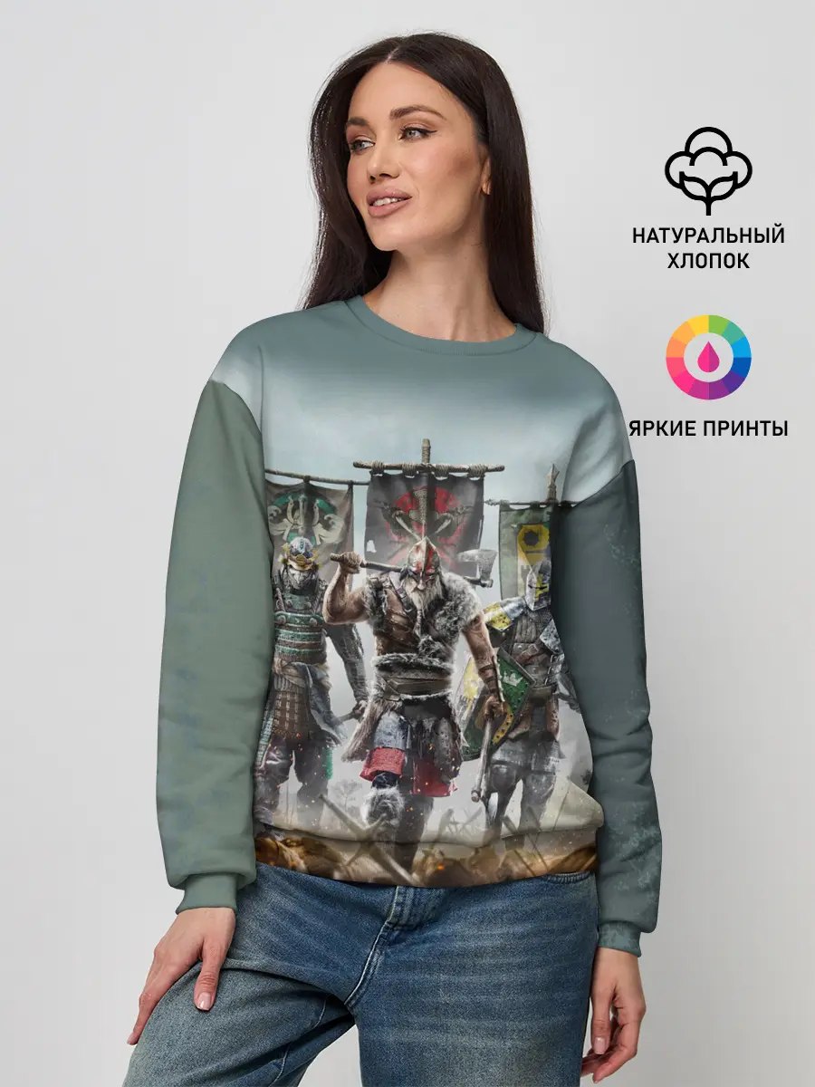 Женский свитшот / For Honor