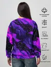 Женский свитшот / ФИОЛЕТОВЫЙ ОГОНЬ