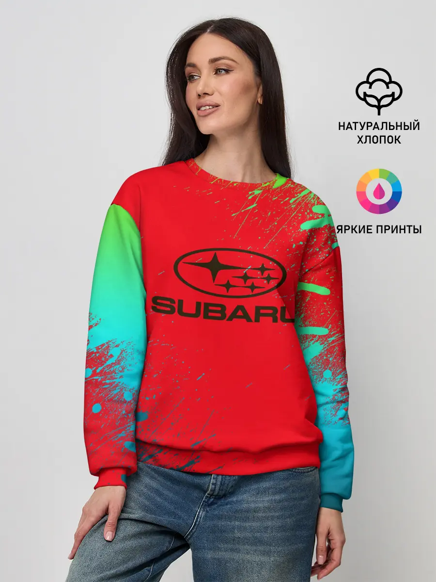 Женский свитшот / SUBARU