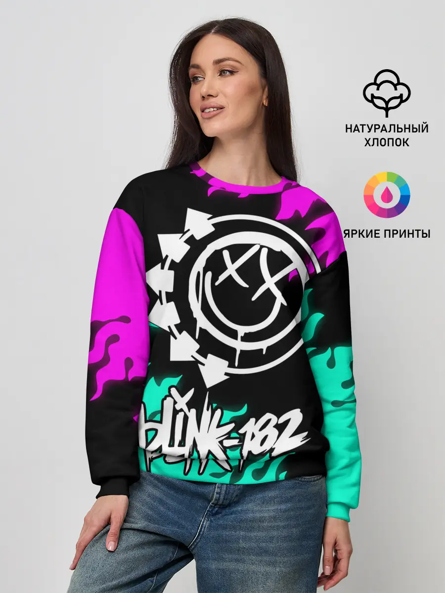 Женский свитшот / Blink-182