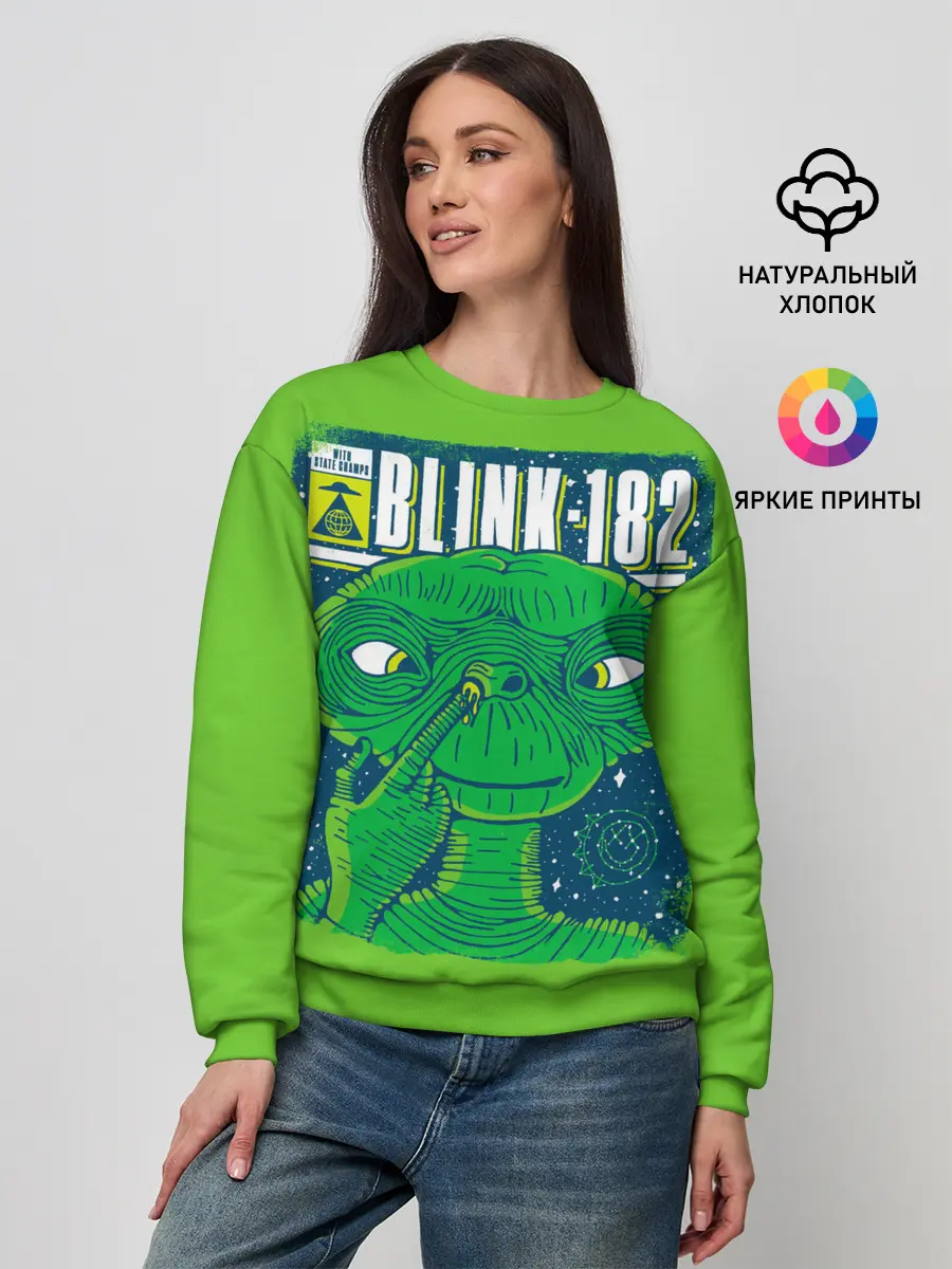 Женский свитшот / Blink-182