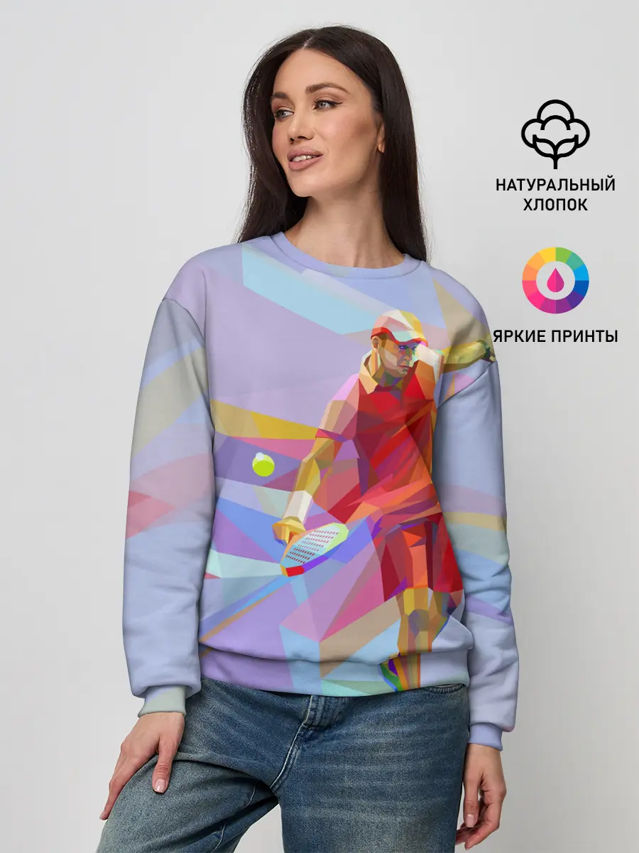 Женский свитшот / Абстракция