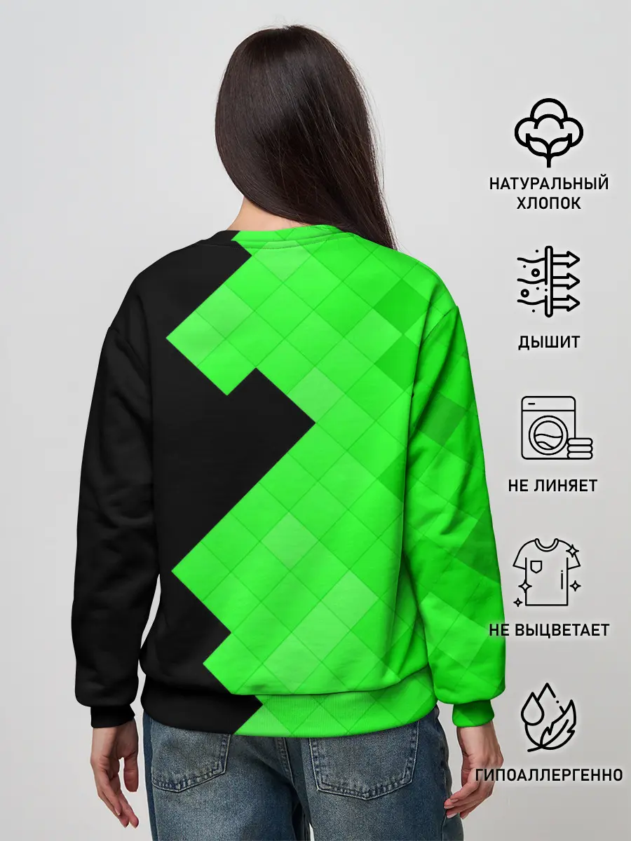 Женский свитшот / MINECRAFT