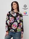 Женский свитшот / Шальные черепа