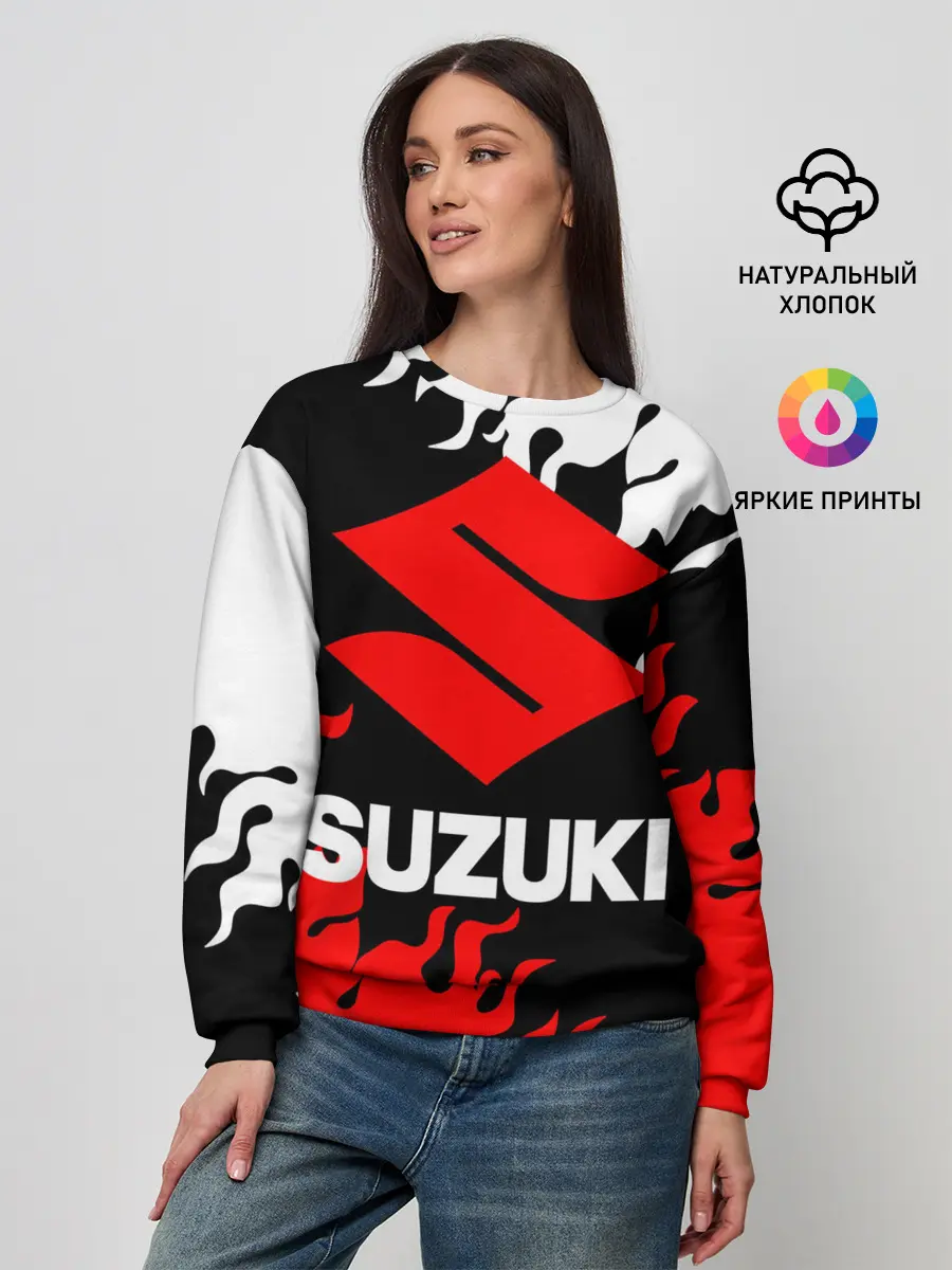 Женский свитшот / SUZUKI