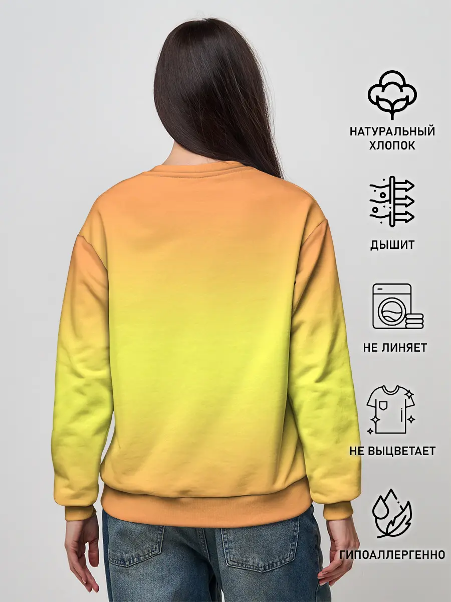 Женский свитшот / Золотистый ретривер