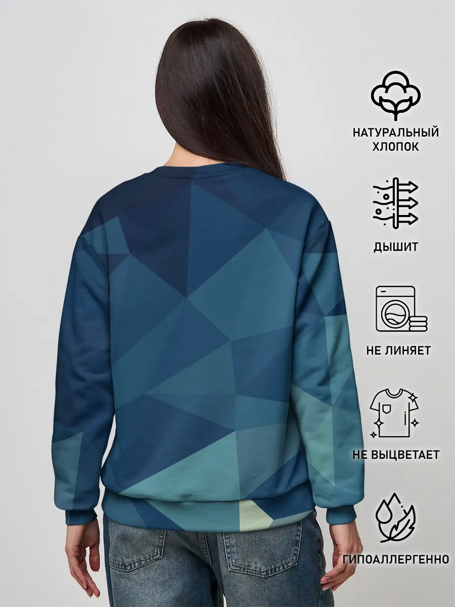 Женский свитшот / DARK BLUE